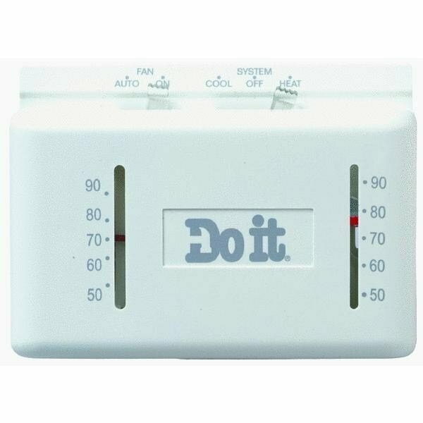 White-Rodgers Do it Heating And Cooling Thermostat 474053